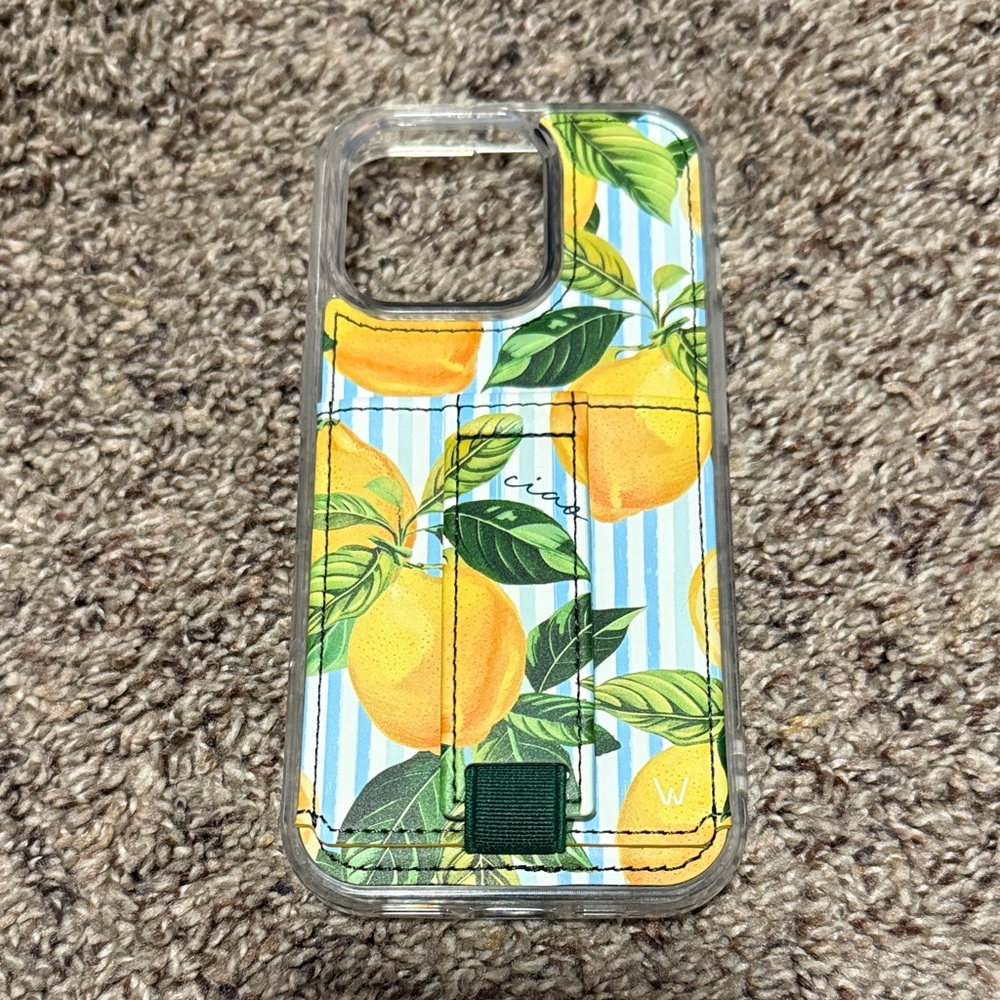 Walli Limoncello Summer Phone Case - iPhone 16 Pro